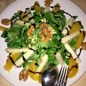 Gluten-free salad from La Giostra